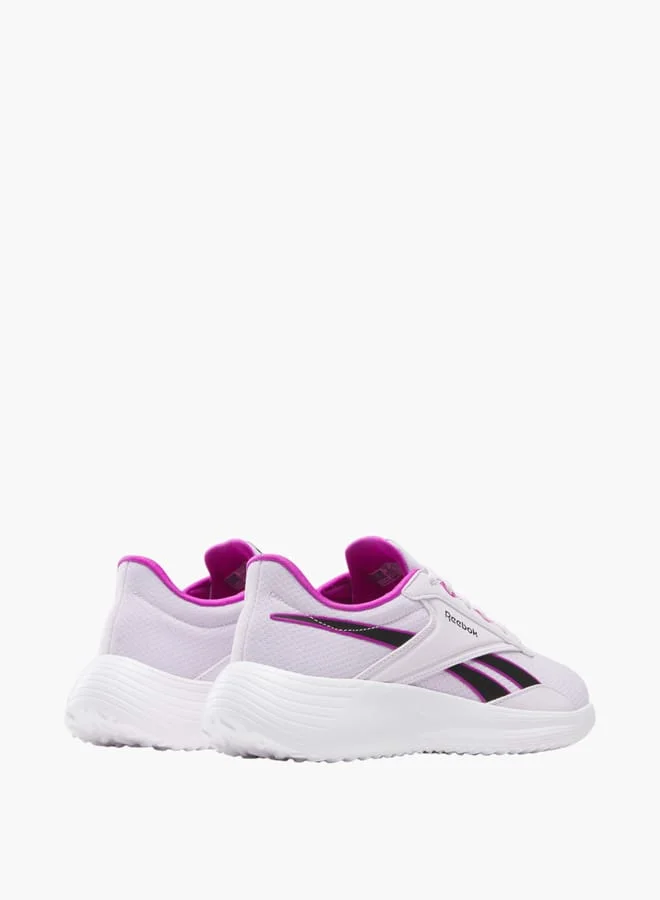 ريبوك Women Logo Print Sports Shoes with Lace-Up Closure - LITE 4