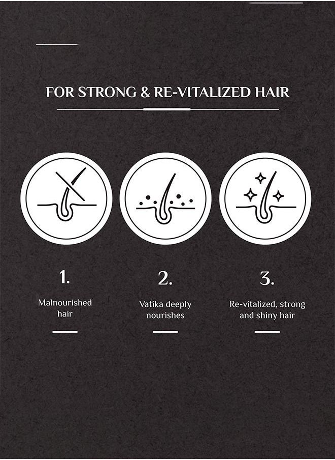 Vatika Naturals - Vatika Naturals Turkish Black Seed | Strength and Shine Shampoo | Hair Growth | For Weak, Dull Hair - 200 ml - Image 1