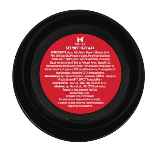 Set Wet Hair Wax For Men - Glaze Wax, 60g | Healthy Shine, Strong Hold, Restylable Anytime, Easy Wash off | No Paraben, No Sulphate, No Alcohol - Image 2