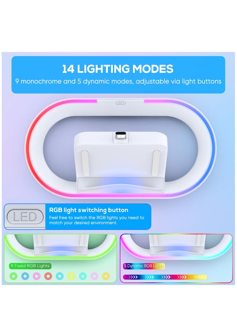 PS5 Portal Handheld Charging Dock Handheld Charging Single Seat Charging With Colorful RGB Light PG-P5P02 - Image 3