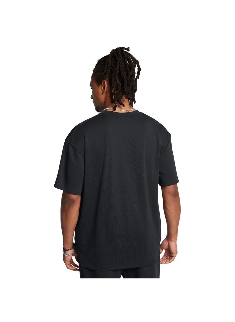 اندر ارمور Heavyweight Oversized Logo T-shirt