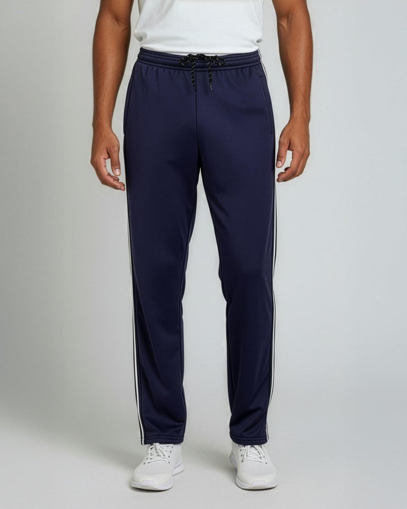 REALESSENTIALS Real Essentials 3 Pack: Men's Mesh Open Bottom Sweatpants Gym Active Athletic Workout Casual Pants with Pockets- Set 5 3XL - Image 2