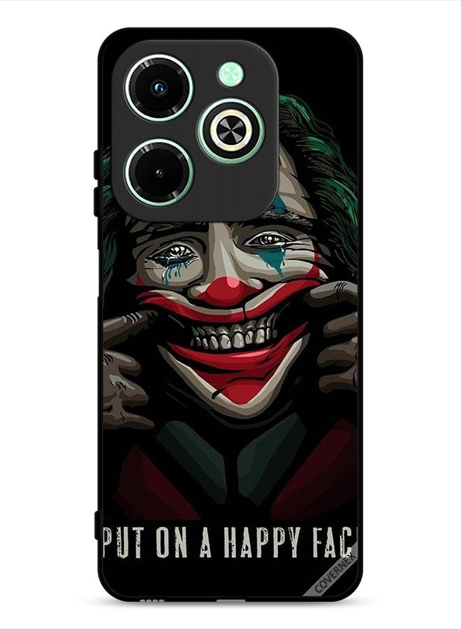 Covernex Infinix Hot 40i 4G Protective Case Cover Put On A Happy Face - Image 1