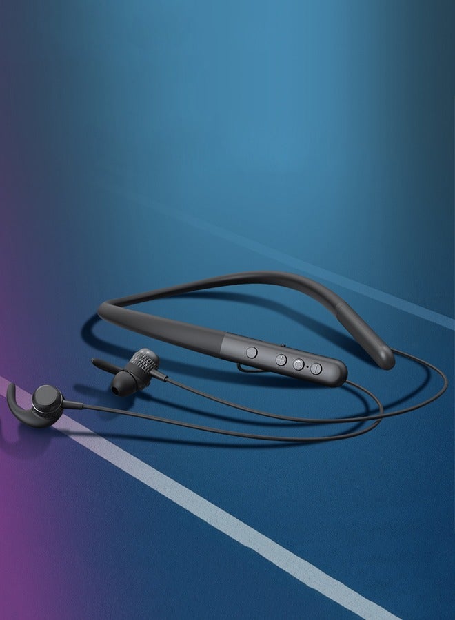 Soundbreeze SEEKEN Soundbreeze Wireless Bluetooth Headphones - Black | 40 Hours Playtime | Magnetic Cable | Premium Design | High-Quality.  - Image 3