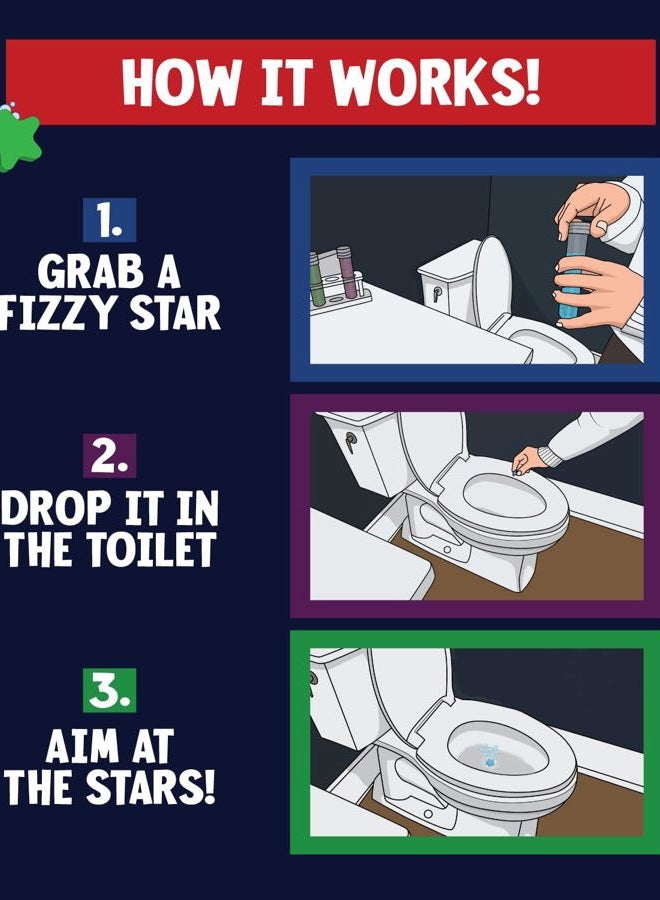 FIZZY STARS Potty Training - New Bubbling Coloring Changing Targets (2 Pack) - Image 3