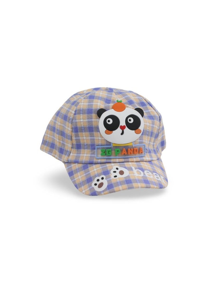 Fancy Unisex Cotton Cap – Panda Design - Image 1