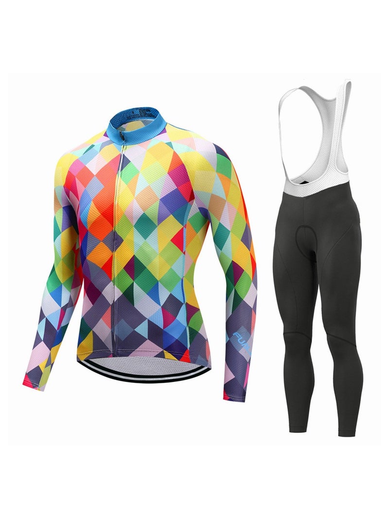 KUYING Outdoor Mountain Bike Road Bike Riding Suit Set 