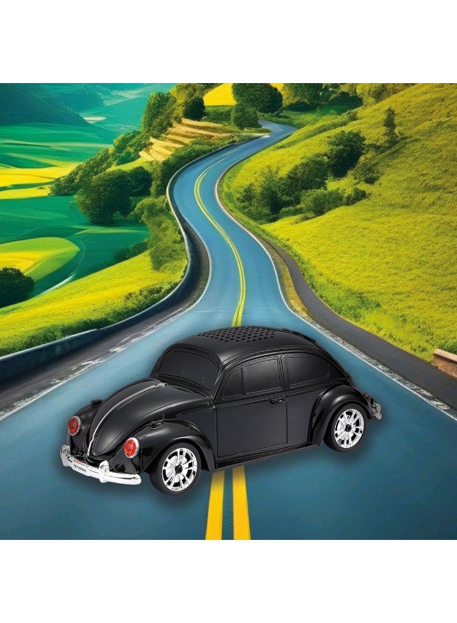 Torima مكبر صوت بلوتوث لاسلكي TORİMA D49 أسود - تصميم سيارة، صوت جهير محمول ومكالمات بدون استخدام اليدين - Image 4