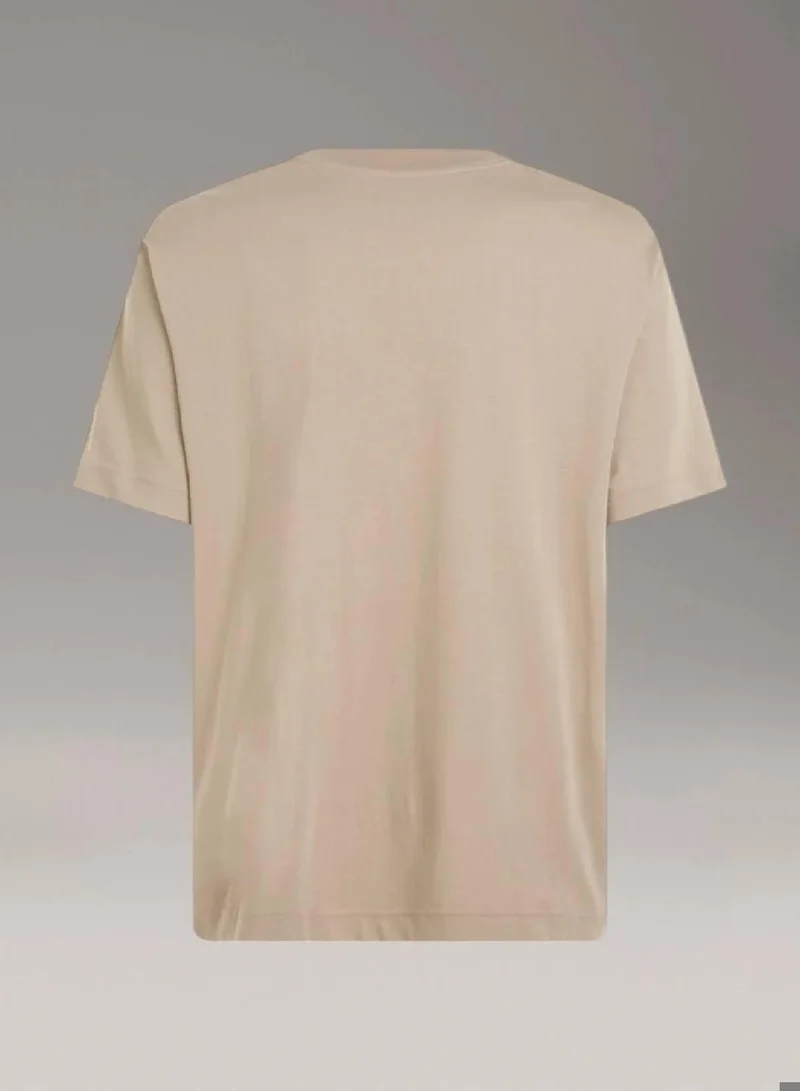 Calvin Klein Jeans Aluminum Monogram Photo Print T-Shirt for Men | Best Price UAE