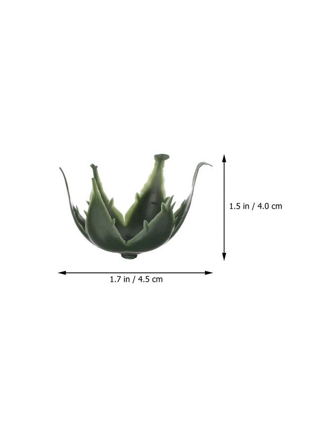 EXCEART Diy Flower Calyxes Supplies 50Pcs Artificial Flower Calyxes Plastic Diy Dried Flower Receptacle Calyxes Flower Arrangement Supplies For Diy Craft Flower Making Green Wedding Cake - Image 3