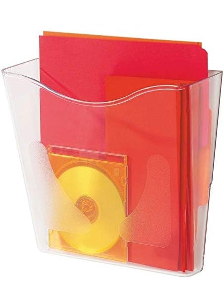 Deflecto Deflecto EuroStyle DocuPocket Wall File Organizer Clear Single Pocket 10 x 1025 x 4 63001  - Image 5