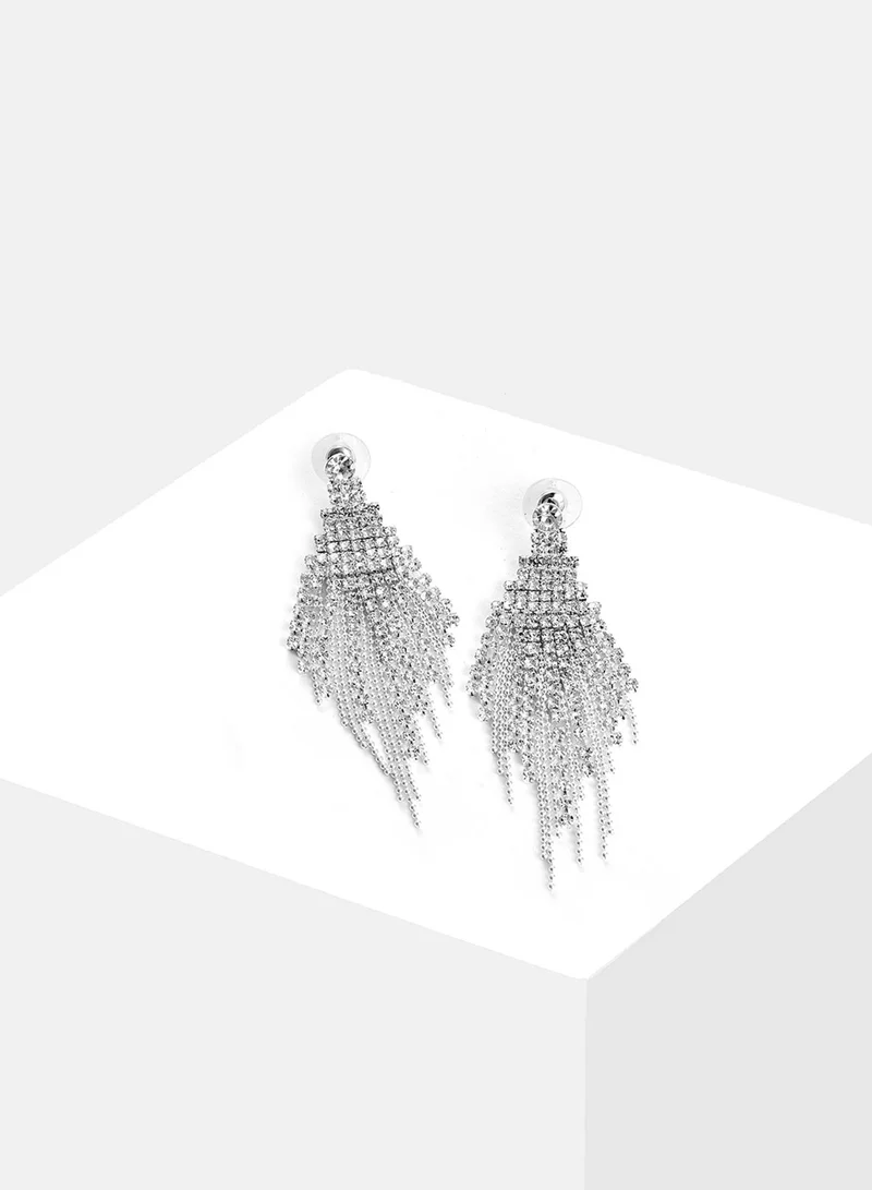 SOHI Evening Artificial Drop Earring Jewellery