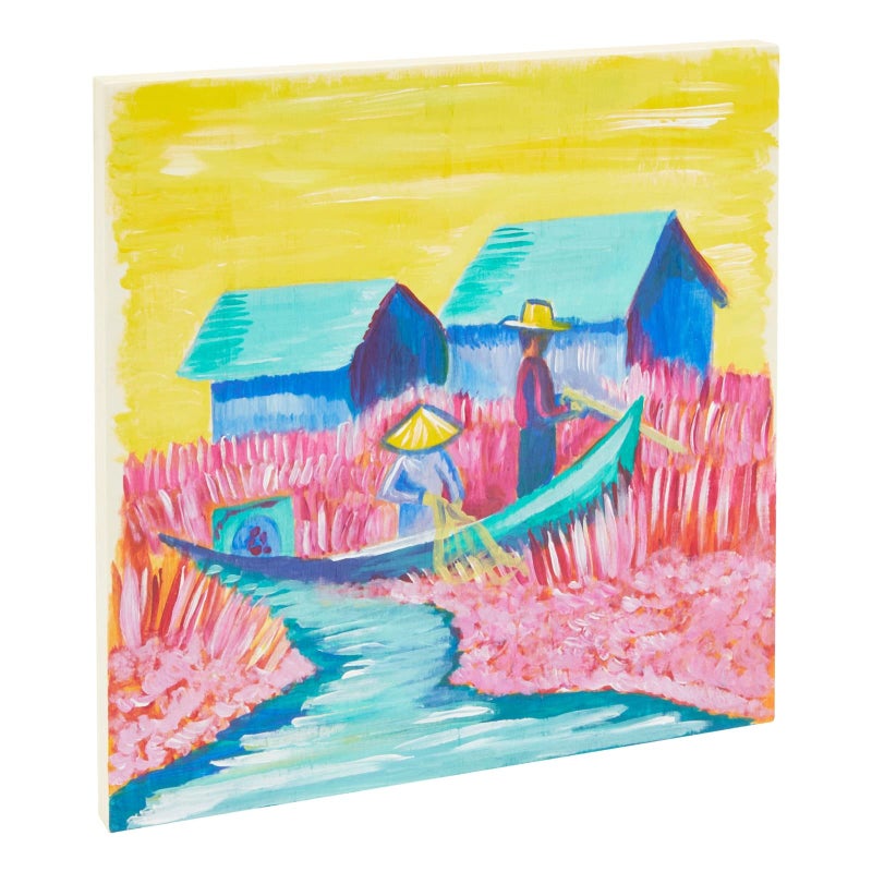 Bright Creations Wood Squares for Crafts - 12 x 12 in, 6 Pack, Unfinished Pine - Painting Panels & Cradle Boards for Art - Wood Art Panels - Image 5