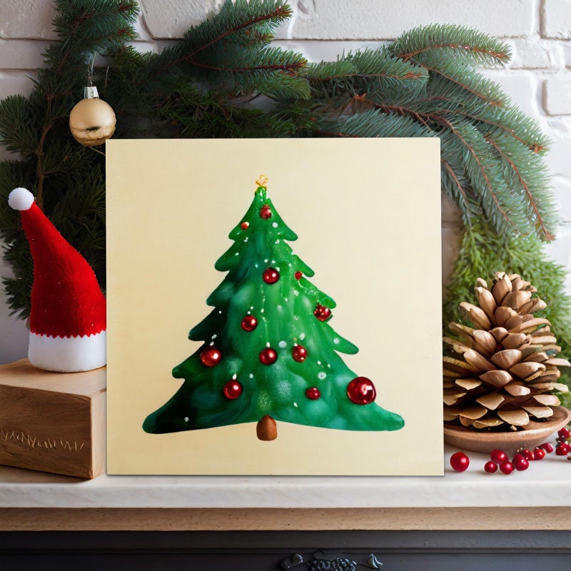 Bright Creations Wood Squares for Crafts - 12 x 12 in, 6 Pack, Unfinished Pine - Painting Panels & Cradle Boards for Art - Wood Art Panels - Image 2