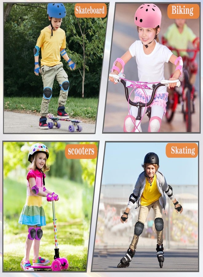 FOOKCIAN Kids/Youth Knee Pads and Elbow Pads Set with Wrist Guard 3 in 1 Kids Protective Gear Set for Kids 3-11 Years - Image 5