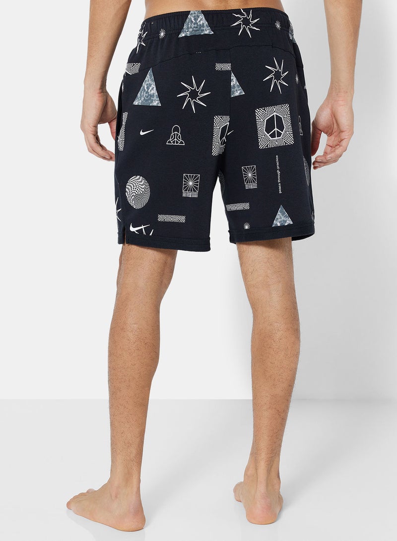 Yoga Therma-FIT Graphic Fleece Shorts