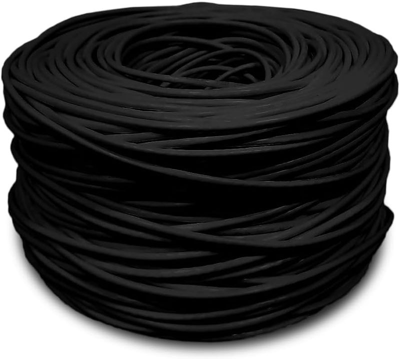 Dripstone CAT5e 4/UTP Ethernet LAN Cable 24AWG, Black (600025) - Image 4