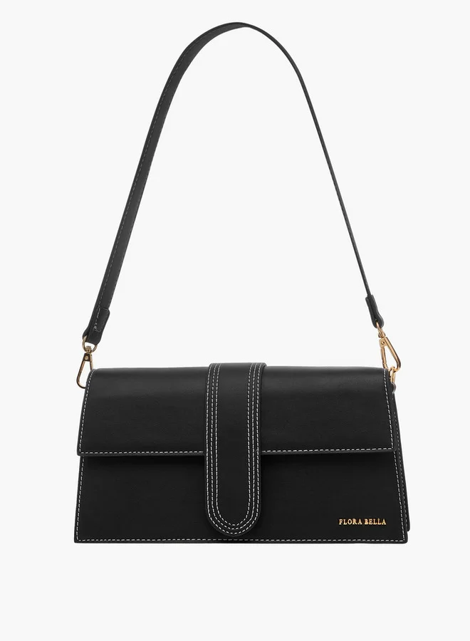 فلورا بيلا من شو إكسبرس Solid Shoulder Bag with Detachable Strap