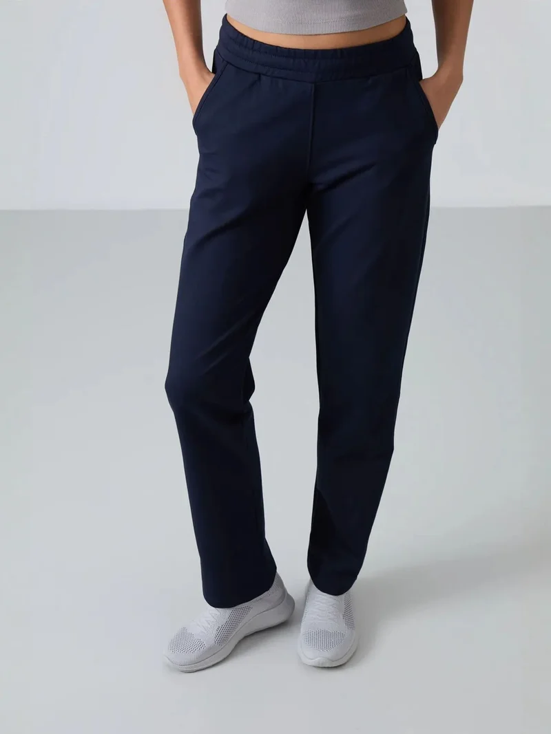 تومي لايف TOMMY Women’s Straight-Leg Fleece Sweatpants