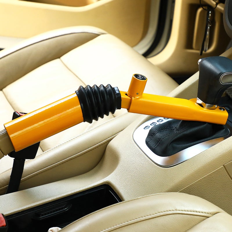 🚗 قفل عصا ناقل الحركة مع ناقل حركة قابل للتعديل لتعزيز الحماية من السرقة - Image 2