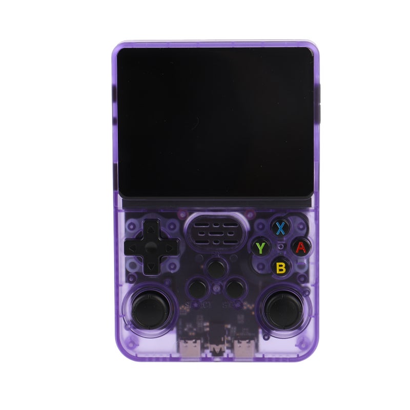 Handheld Retro Gaming Console 3.5 Inch Screen DDR3L 1GB Retro Video Game Console Transparent Purple - Image 4