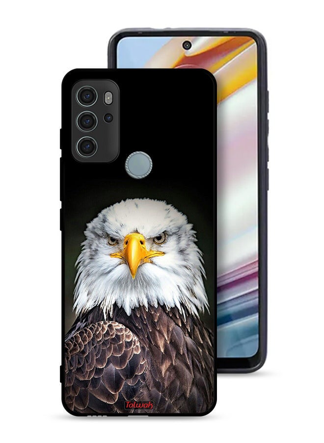 Tolwak Motorola Moto G60S Protective Case Cover Eagle - Image 1