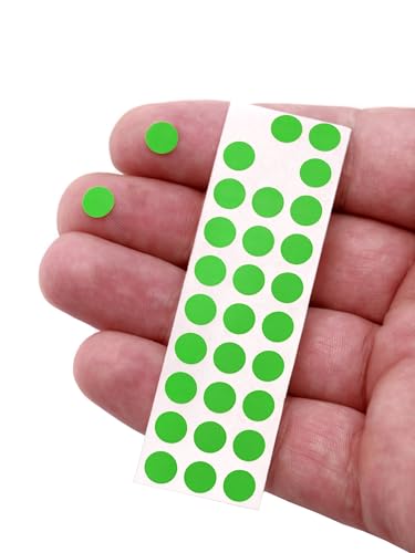 ChromaLabel 0.25 Inch Permanent Adhesive Color Code Dot Stickers, 38 Assorted Colors in a Variety Pack - Image 5