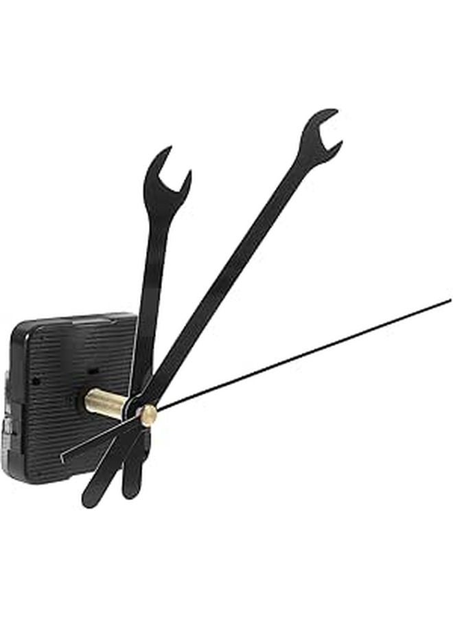 DIY Silent Wall Clock Movement Mechanism Set 35CM Diameter with Hands and Shaft - Image 1