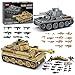 WINGIFT 1030 Piece WW2 Army Tanks Toy Building SetsCreate a German Panzer 38T and a German Tiger Tank ToysAdult Collectible Model Tanks Sets to BuildChristmas Birthday Gifts for BoysTeensAdults - Image 2