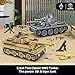 WINGIFT 1030 Piece WW2 Army Tanks Toy Building SetsCreate a German Panzer 38T and a German Tiger Tank ToysAdult Collectible Model Tanks Sets to BuildChristmas Birthday Gifts for BoysTeensAdults - Image 3