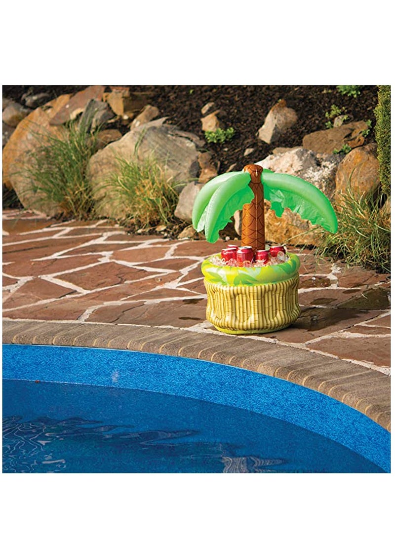 KASTWAVE Beverage Cooling Ice Bar 26 Inch Inflatable Cooler, Cooler for Parties, Party Supplies for Summer Party Decorations, Inflatable Palm Tree for Beach Pool Parties 1 Piece - Image 5