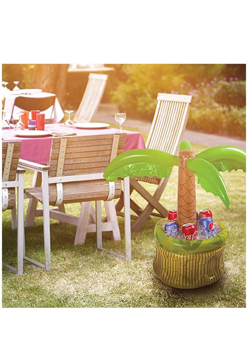 KASTWAVE Beverage Cooling Ice Bar 26 Inch Inflatable Cooler, Cooler for Parties, Party Supplies for Summer Party Decorations, Inflatable Palm Tree for Beach Pool Parties 1 Piece - Image 4