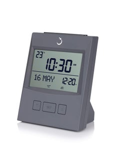 Al Fajr ALFAJR Digital Azan Table Clock-Ramadan Clock-Islamic Azan Clock CS-13| Alarm Table Clock with Worldwide Prayer times and Multiple Azan Sounds By Lukadah  - Image 2