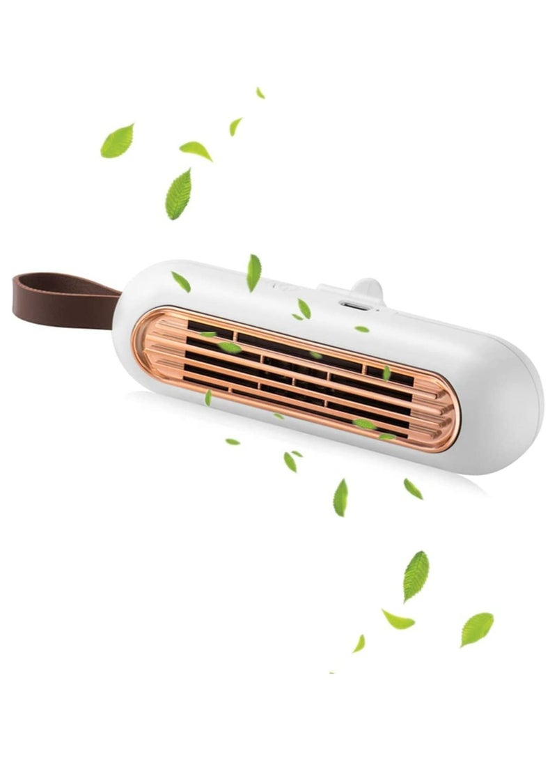 معطر الثلاجة قابل للشحن بواسطة USB نوع C، قابل لإعادة الاستخدام، مزيل الروائح للثلاجة، مثالي للسيارة والخزانة، أفضل وأكثر فعالية من صودا الخبز وأكياس الفحم. - Image 1