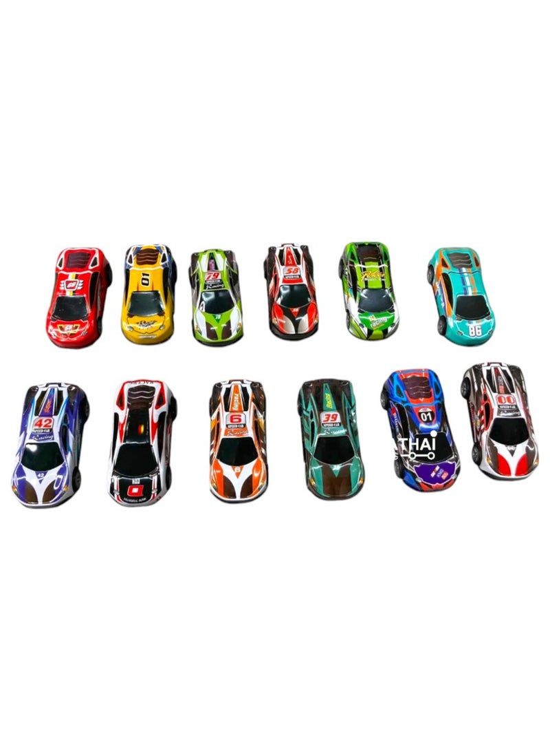 Toy Box 20-Piece Metal Pull Back Cars Jumping Flip Stunt Toy Model Cars For Boys And Girl Gift  - Image 3