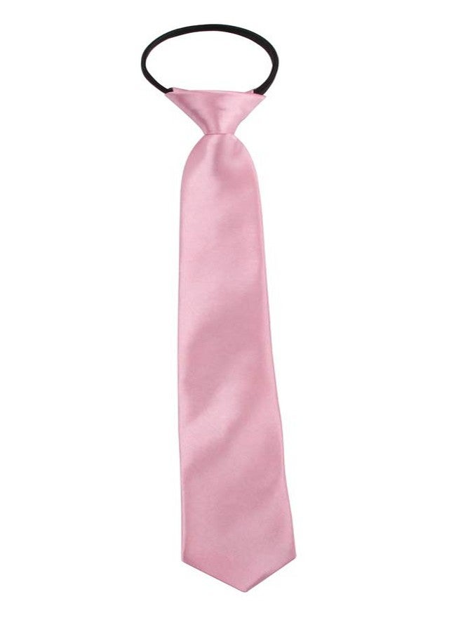 GUCHOL Boys Bow Tie Pocket Square Necktie - 3 Piece Set for Kids with Wedding Praty (Pink, 1-6 Year) - Image 2