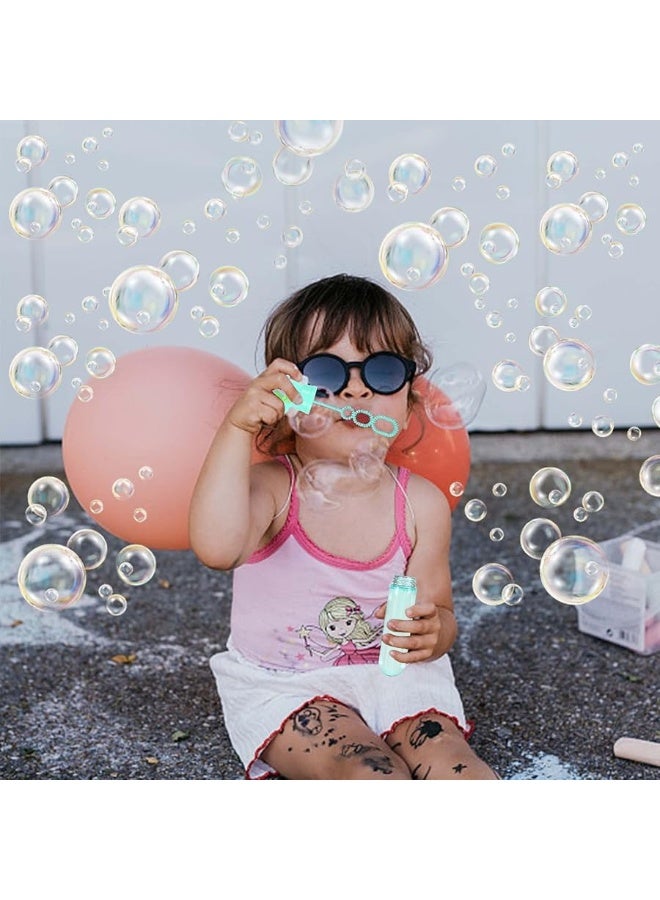 JOYYPOP 24 Pack Mini Bubble Wands for Kids Mermaid Party Favors Bubble Toy Summer Gifts for Boys Girls Mermaid Theme Birthday Party - Image 2