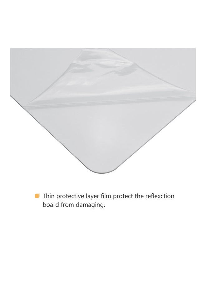 Loquat - Acrylic Sheet Reflection Board White - Image 1