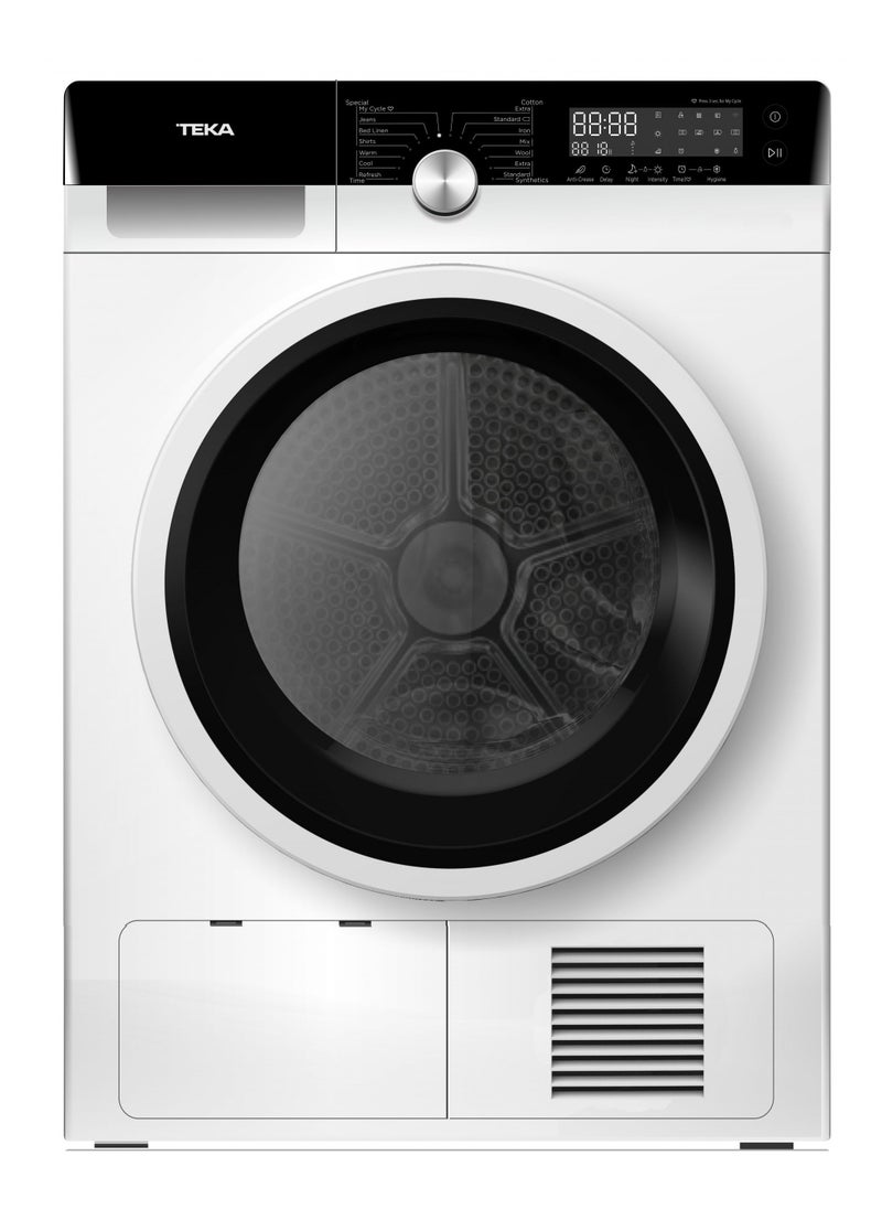 TEKA - Free Standing Condenser Dryer 14 Programs, 8 KG Drying Capacity, 4 Power Levels & Anti-Crease Program SCK 70820 - Image 1
