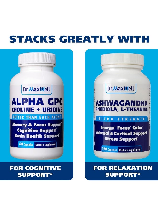 Dr. Maxwell Phosphatidylserine & Bacopa Monnieri, 300mg, 120 Capsules