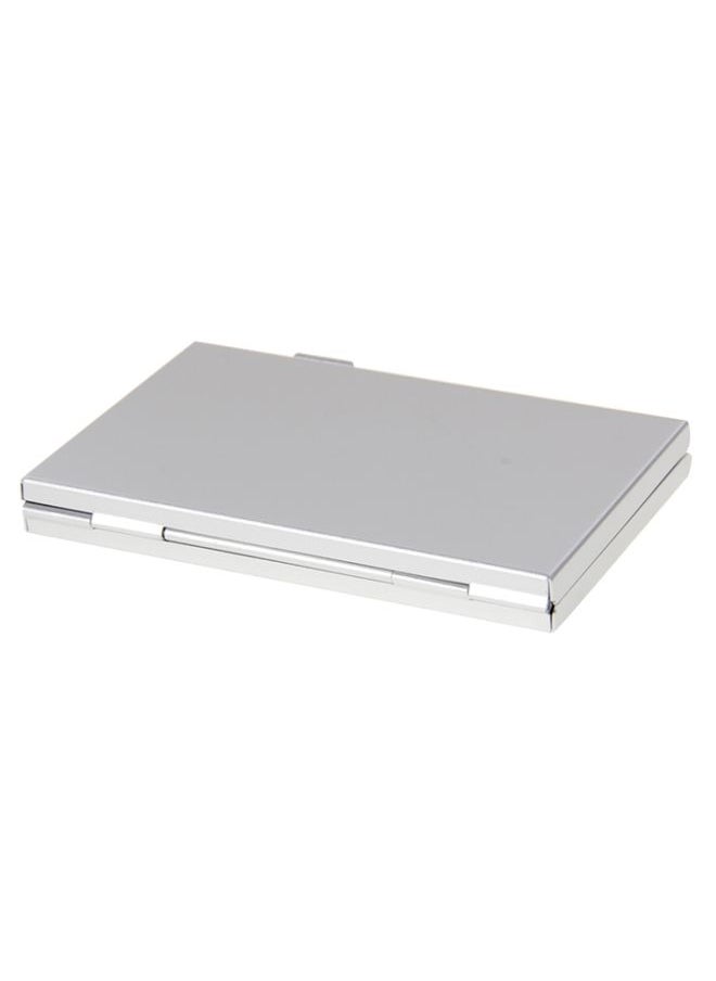 BURAQ 2x 3 in 1 Memory Card Protective Case Box for SD Card, Size: 93mm (L) x 62mm (W) x 10mm (H)(Silver)  - Image 3