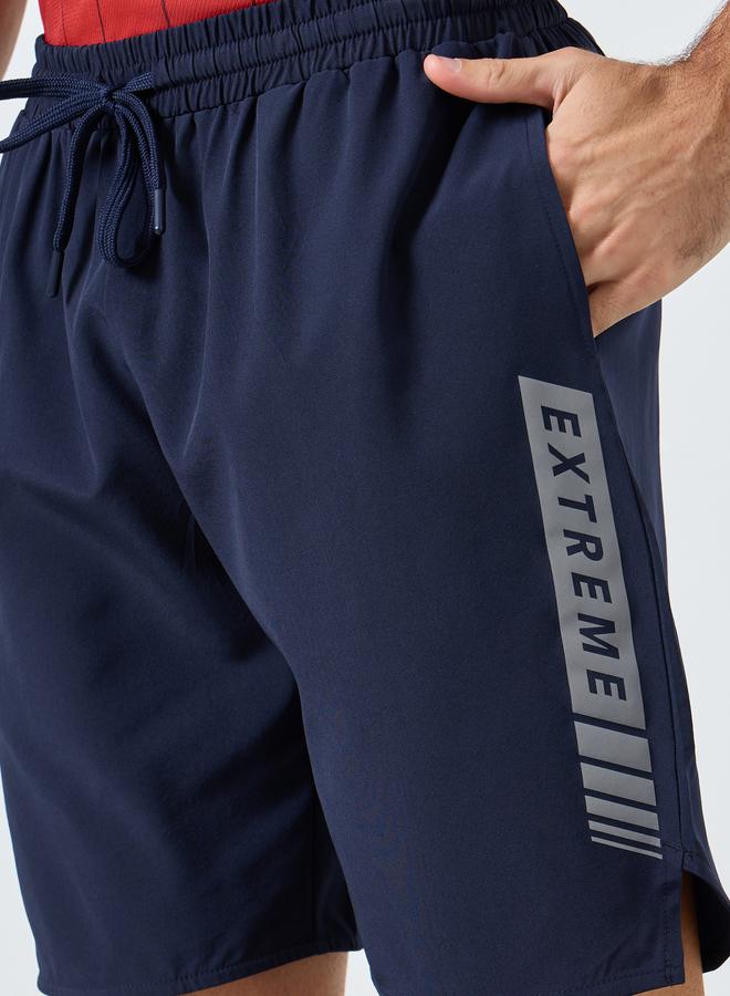 ستايلي اكتيف شورت رجالي للتمارين الرياضية بطبعة - Image 3