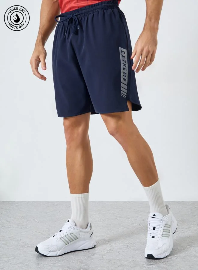 ستايلي اكتيف شورت رجالي للتمارين الرياضية بطبعة