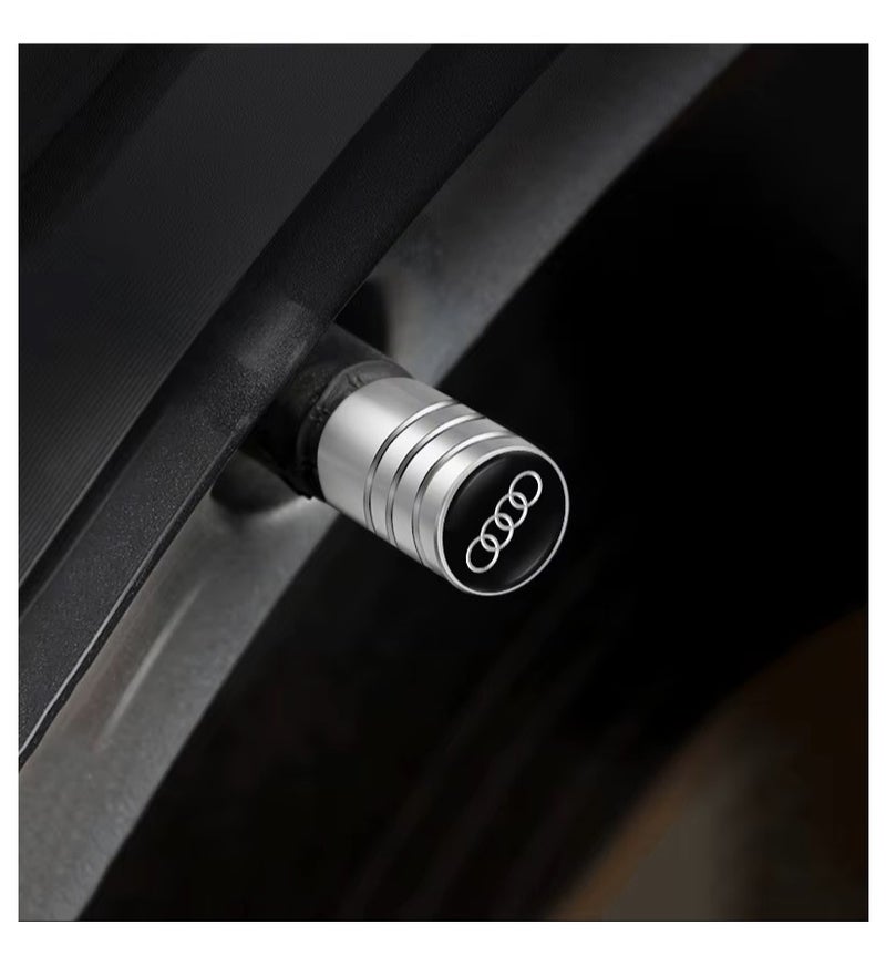Car Wheel Tire Air Valve Cap 4pcs Caps Stem Covers Accessories Fit for Audi A4,A5,A6,A8,Q3,Q7 all other Models - Image 4