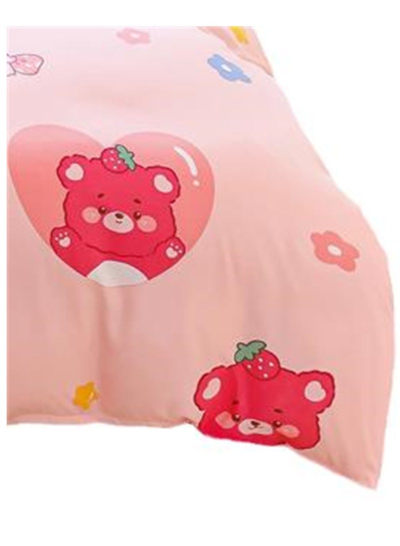 4pcs bedding set 2 pillowcases 1 quilt cover 1 bed sheet four-piece set with creative and fashionable styling - Image 4