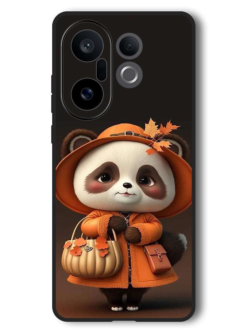Theodor Case Compatible with Vivo X200 FE 6.31 Inch Protection Shockproof Bumper Cover Panda Lady - Image 1