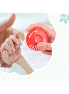 Hodaf Newborn Baby Nail File Battery Operated 6 Heads Children Nail Clipper Manicure Set Baby Care Nail Clipper  - Image 1