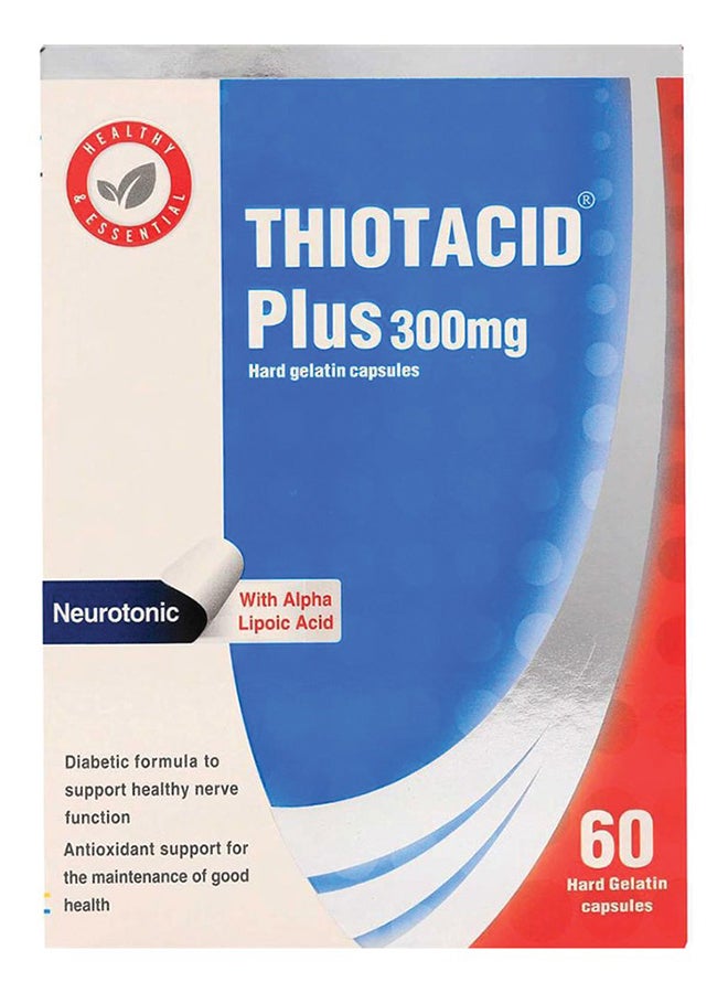 THIOTACID Plus 300 Mg Capsule 60'S