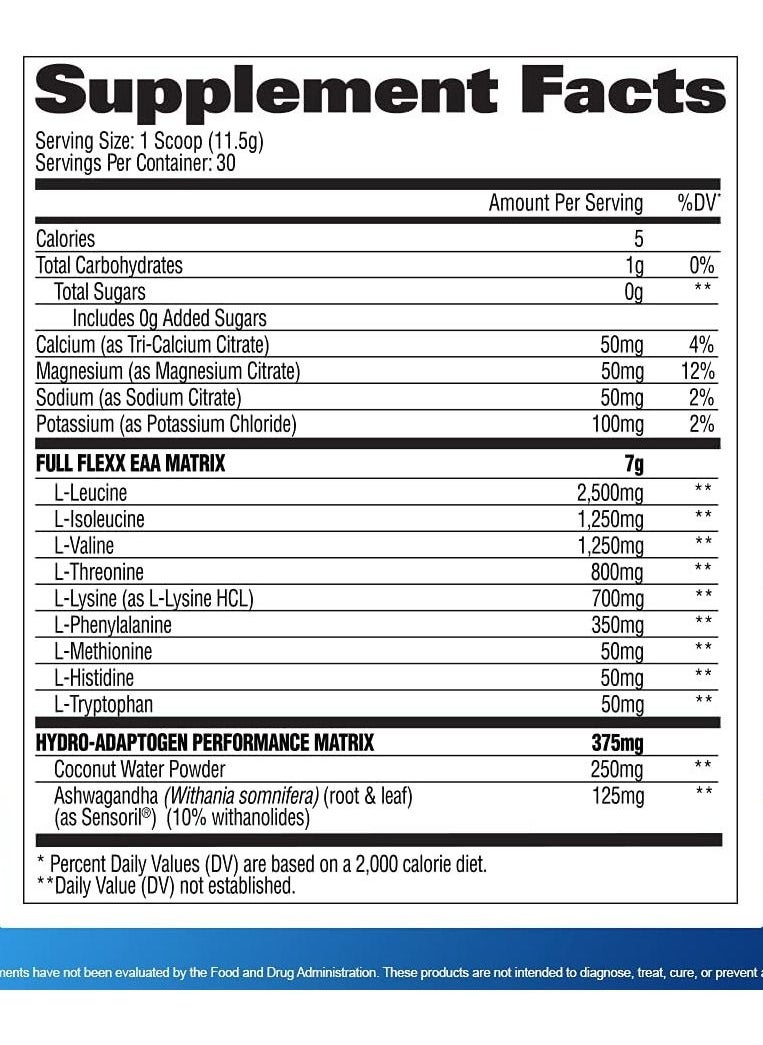 GAT SPORT - GAT FLEXX EAA + Hydration Apple Pear 30 Servings - Image 1