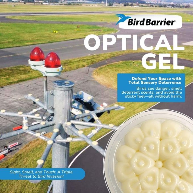 Bird Barrier Optical Gel 24 Pack | Natural Multisensory Bird Deterrent | Easy Installation | Discreet Appearance | Long-Lasting Solution | Repels Birds On Roofs, Beams Signs, Soffits, Ledges, And More - Image 3